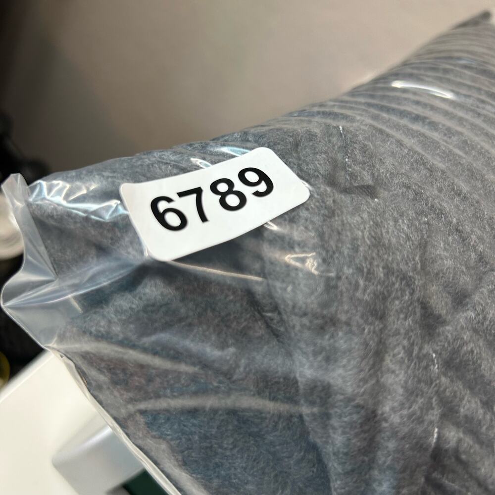 DESIGN HOUSE STOCKHOLM Gray Poncho Ablesson Pleece Sweater Minimalist Capsule - Picture 7 of 8